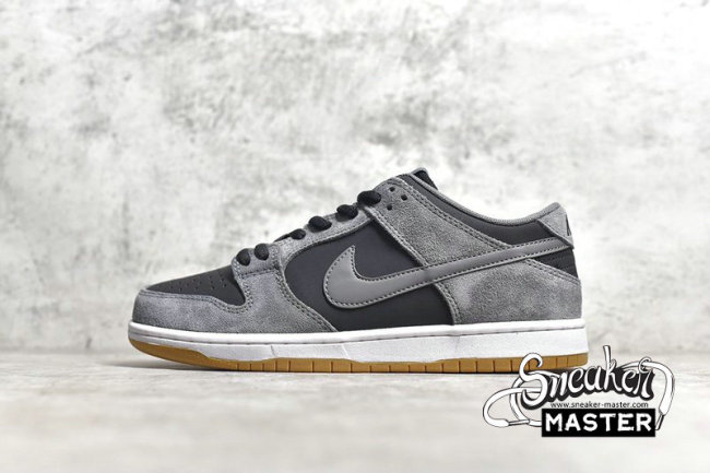 NIKE SB ZOOM DUNK LOW PRO DARK GREY/BLACK/WHITE 854866-319