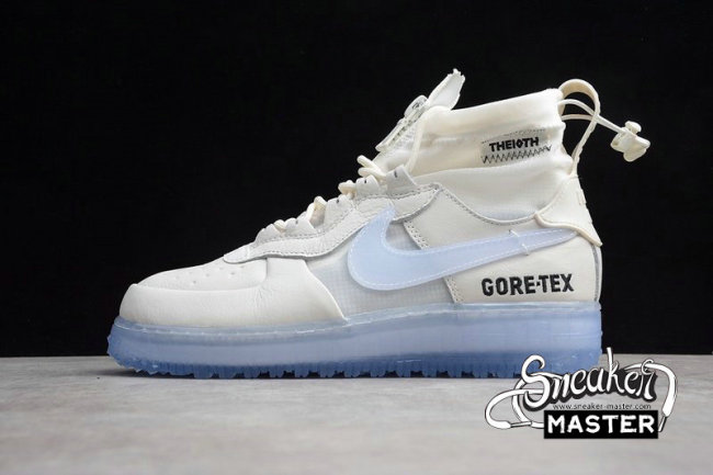 NIKE GORE-TEX X AIR FORCE 1 HIGH WTR PHANTOM PHANTOM/PHANTOM/BLACK/CLEAR CQ7211-002