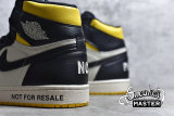 NIKE AIR JORDAN 1 RETRO HIGH OG NRG NOT FOR RESALE SAIL/BLACK-VARSITY MAIZE 861428-107