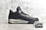 NIKE AIR JORDAN 4 RETRO LS OREO BLACK/TECH GREY-BLACK 314254-003