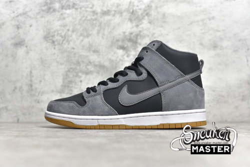NIKE SB ZOOM DUNK HIGH PRO BLACK/GREY/WHITE 854851-066