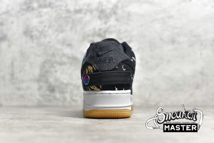 NIKE TRAVIS SCOTT X AIR FORCE 1 LOW ASTROWORLD BLACK/MULTI-COLOR CN2405-001