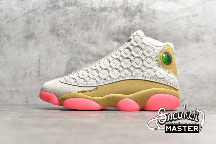 NIKE AIR JORDAN 13 RETRO CHINESE NEW YEAR PALE IVORY/BLACK/DIGITAL PINK/CLUB GOLD CW4409-100
