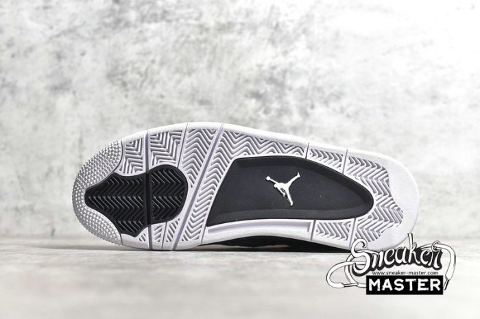 NIKE AIR JORDAN 4 RETRO FEAR PACK BLACK/WHITE-COOL GREY/PLTNM 626969-030