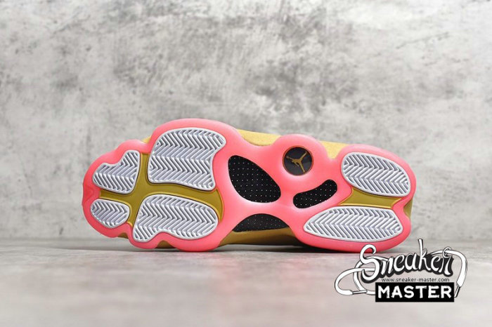 NIKE AIR JORDAN 13 RETRO CHINESE NEW YEAR PALE IVORY/BLACK/DIGITAL PINK/CLUB GOLD CW4409-100