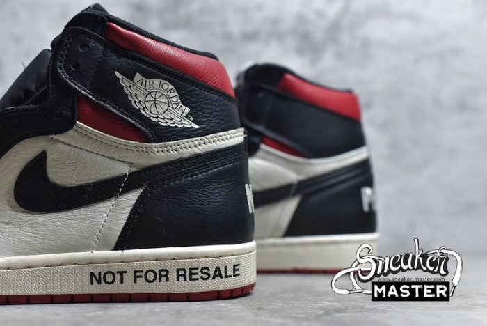 NIKE AIR JORDAN 1 RETRO HIGH OG NRG NOT FOR RESALE SAIL/BLACK-VARSITY RED 861428-106