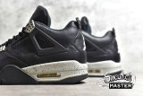 NIKE AIR JORDAN 4 RETRO LS OREO BLACK/TECH GREY-BLACK 314254-003