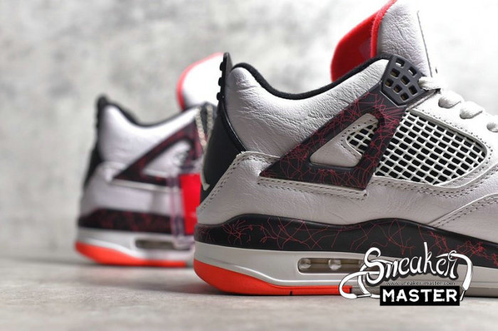NIKE AIR JORDAN 4 RETRO PALE CITRON WHITE/BLACK-BRIGHT CRIMSON-PALE CITRON 308497-116