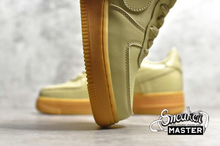 NIKE AIR FORCE 1 LOW X GORE-TEX LIGHT GREEN/BLACK/WHEAT CK2630-100