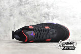 NIKE AIR JORDAN 4 RETRO NRG RAPTORS BLACK/UNIVERSITY RED-COURT PURPLE​ AQ3816-065