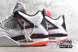 NIKE AIR JORDAN 4 RETRO PALE CITRON WHITE/BLACK-BRIGHT CRIMSON-PALE CITRON 308497-116