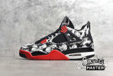 NIKE AIR JORDAN 4 TATTOO BLACK/FIRE RED/BLACK/WHITE BQ0897-006