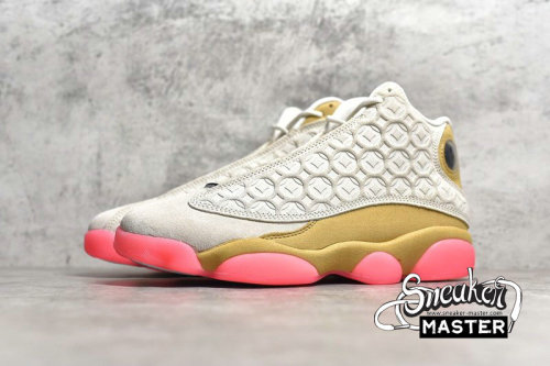 NIKE AIR JORDAN 13 RETRO CHINESE NEW YEAR PALE IVORY/BLACK/DIGITAL PINK/CLUB GOLD CW4409-100