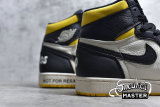 NIKE AIR JORDAN 1 RETRO HIGH OG NRG NOT FOR RESALE SAIL/BLACK-VARSITY MAIZE 861428-107