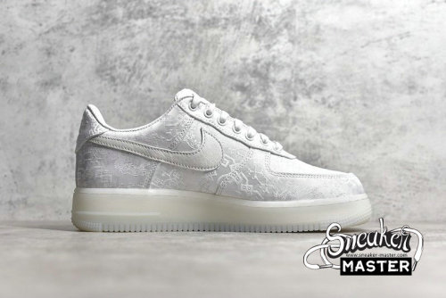 NIKE AIR FORCE 1 LOW X CLOT 1WORLD PREMIUM WHITE/WHITE-WHITE AO9286-100