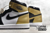 NIKE AIR JORDAN 1 RETRO HIGH NRG PATENT GOLD TOE BLACK/METALLIC GOLD-SUMMIT WHITE 861428-007