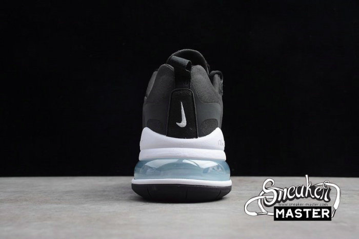 NIKE AIR MAX 270 REACT BLACK/METALLIC SILVER CQ4598-071