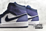 NIKE AIR JORDAN 1 MID SANDED PURPLE OBSIDIAN/SANDED PURPLE-WHITE 554724-445