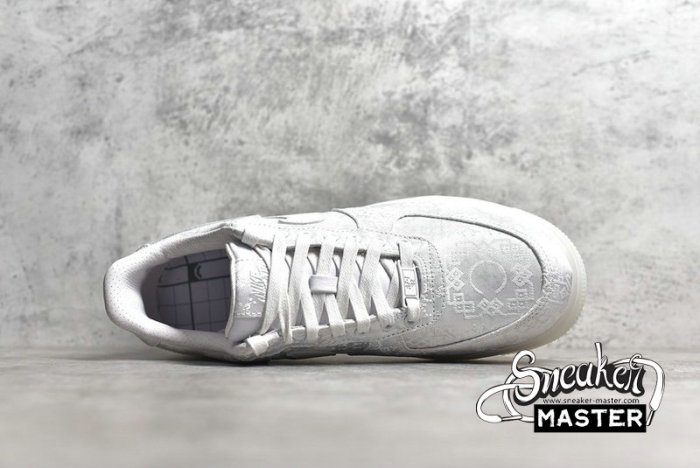 NIKE AIR FORCE 1 LOW X CLOT 1WORLD PREMIUM WHITE/WHITE-WHITE AO9286-100
