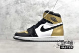 NIKE AIR JORDAN 1 RETRO HIGH NRG PATENT GOLD TOE BLACK/METALLIC GOLD-SUMMIT WHITE 861428-007