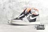 NIKE AIR JORDAN 1 RETRO HIGH NEUTRAL GREY/BLACK-HYPER CRIMSON-WHITE 555088-018