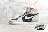 NIKE AIR JORDAN 1 RETRO HIGH NEUTRAL GREY/BLACK-HYPER CRIMSON-WHITE 555088-018