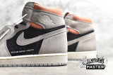 NIKE AIR JORDAN 1 RETRO HIGH NEUTRAL GREY/BLACK-HYPER CRIMSON-WHITE 555088-018