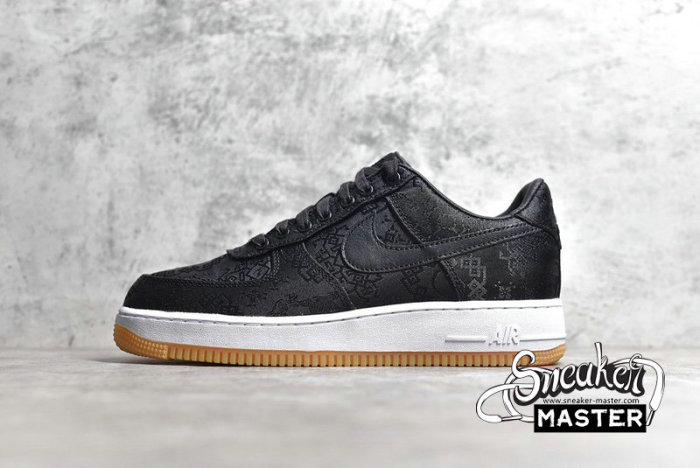 NIKE AIR FORCE 1 LOW FRAGMENT DESIGN X CLOT BLACK/UNIVERSITY RED-WHITE CZ3986-001