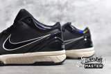 NIKE UNDEFEATED X KOBE 4 PROTRO BLACK MAMBA BLACK/WHITE-BLACK CQ3869-001