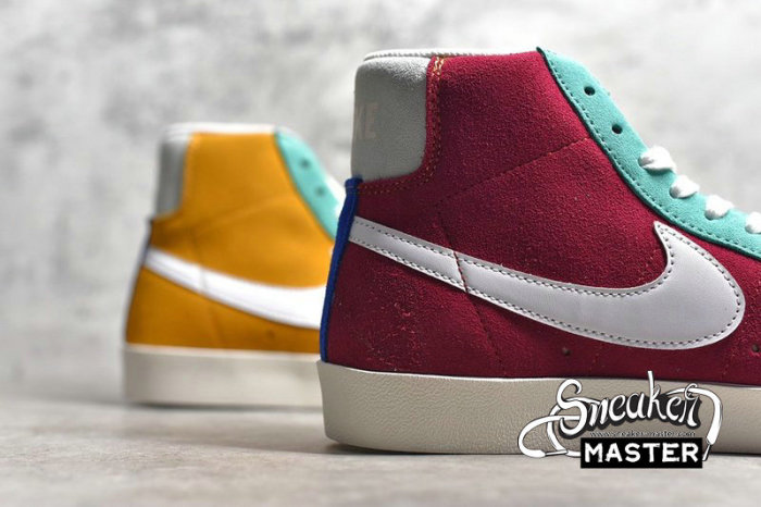 NIKE BLAZER MID 77 VINTAGE NOBLE RED/KINETIC GREEN/JADE AURA CI1167-600