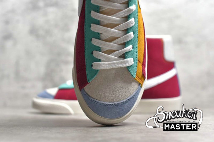 NIKE BLAZER MID 77 VINTAGE NOBLE RED/KINETIC GREEN/JADE AURA CI1167-600