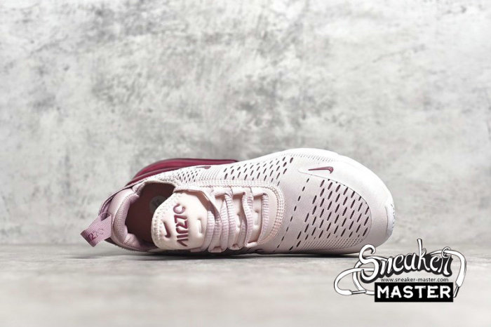NIKE AIR MAX 270 BARELY ROSE/VINTAGE WINE-ELEMENTAL ROSE-WHITE AH6789-601