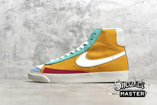 NIKE BLAZER MID 77 VINTAGE NOBLE RED/KINETIC GREEN/JADE AURA CI1167-600
