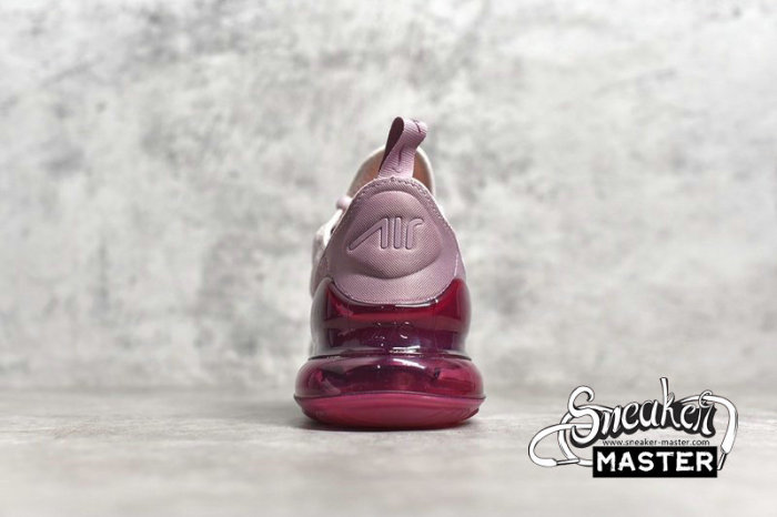 NIKE AIR MAX 270 BARELY ROSE/VINTAGE WINE-ELEMENTAL ROSE-WHITE AH6789-601