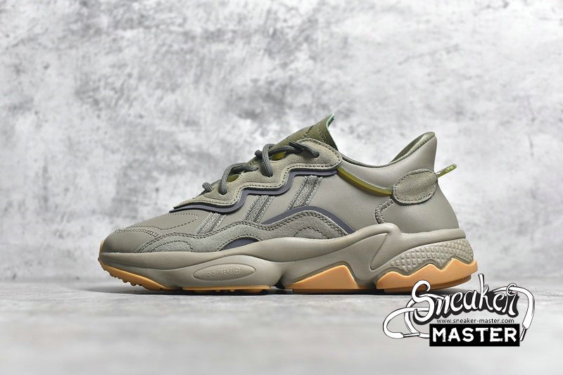 ADIDAS OZWEEGO SHOES TRACE CARGO/NIGHT CARGO/RAW KHAKI EE6461