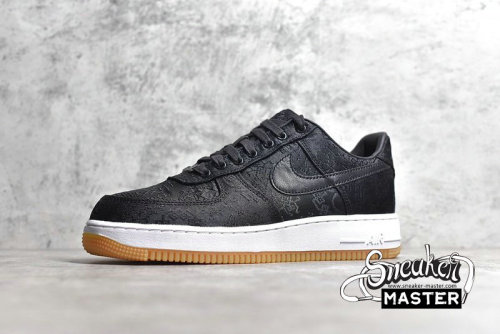 NIKE AIR FORCE 1 LOW FRAGMENT DESIGN X CLOT BLACK/UNIVERSITY RED-WHITE CZ3986-001