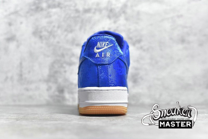 NIKE AIR FORCE 1 LOW PRM X CLOT ROYAL SILK UNIVERSITY BLUE/WHITE/GUM CJ5290-400
