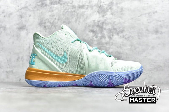 NIKE KYRIE 5 EP SQUIDWARD X SPONGEBOB SQUAREPANTS FROSTED SPRUCE/ALUMINUM CJ6950-300