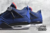 NIKE AIR JORDAN 4 WINTER LOYAL BLUE/WHITE/HABANERO RED/BLACK CQ9597-401