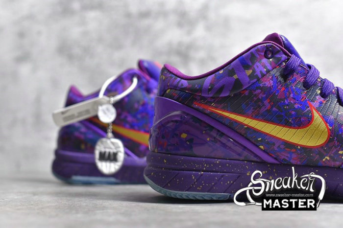 NIKE ZOOM KOBE 4 PRELUDE COURT PURPLE/METALLIC GOLD-PURPLE VENOM 639693-500