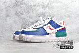 NIKE AIR FORCE 1 SHADOW MYSTIC NAVY/WHITE-ECHO PINK-GYM RED CI0919-400