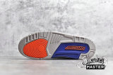 NIKE AIR JORDAN 3 RETRO KNICKS WHITE/OLD ROYAL-UNIVERSITY ORANGE-TECH GREY 136064-148
