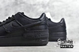 NIKE AIR FORCE 1 LOW SHADOW BLACK/BLACK/BLACK CI0917-001