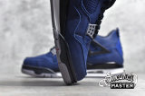 NIKE AIR JORDAN 4 WINTER LOYAL BLUE/WHITE/HABANERO RED/BLACK CQ9597-401