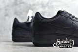 NIKE AIR FORCE 1 LOW SHADOW BLACK/BLACK/BLACK CI0917-001