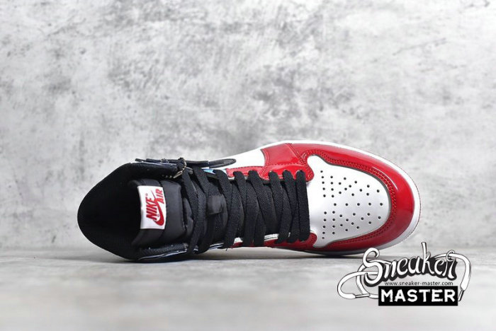 NIKE AIR JORDAN 1 RETRO HIGH OG FEARLESS WHITE/UNIVERSITY BLUE-VARSITY RED-BLACK CK5666-100