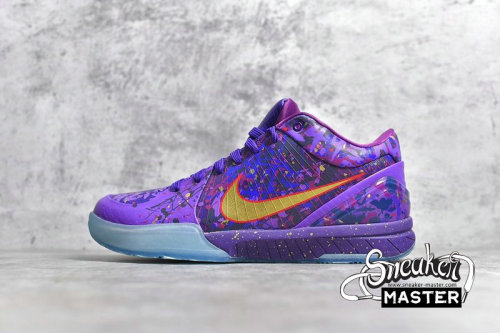NIKE ZOOM KOBE 4 PRELUDE COURT PURPLE/METALLIC GOLD-PURPLE VENOM 639693-500