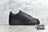 NIKE AIR FORCE 1 LOW SHADOW BLACK/BLACK/BLACK CI0917-001