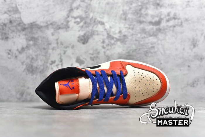 NIKE AIR JORDAN 1 RETRO MID SE TEAM ORANGE/BLACK/WHITE 852542-800
