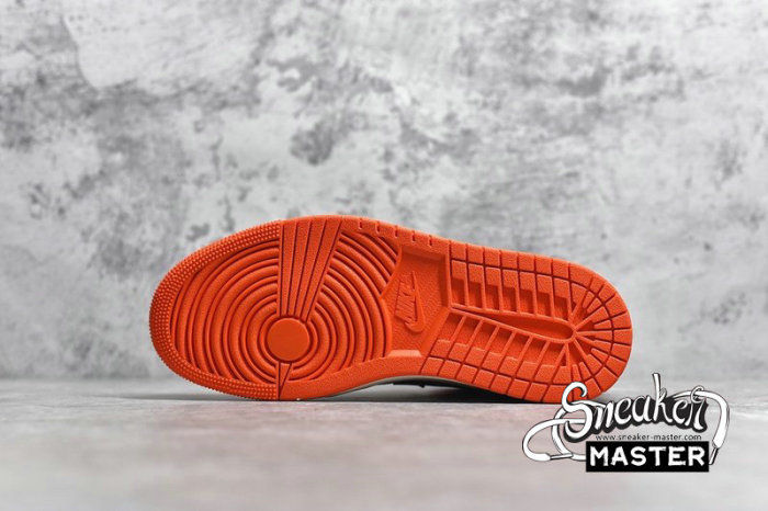 NIKE AIR JORDAN 1 RETRO MID SE TEAM ORANGE/BLACK/WHITE 852542-800